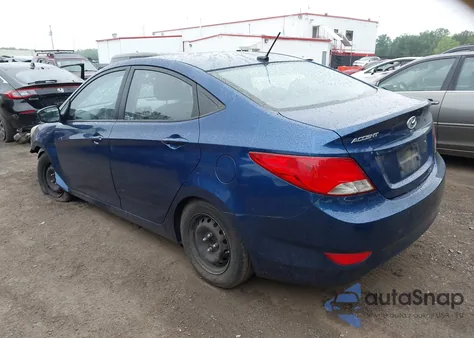 2015 Hyundai Accent Gls from USA, damaged, VIN KMHCT4AE6FU840917